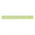 Regua Plastica 30Cm Flexivel (Waleu) Cor:Verde 1