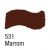 Tinta Acrilica Brilhante 37ml (Acrilex) Cor:Marrom 1