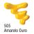 Tinta Dimensional Relevo Brilhante 35ml (Acrilex) Cor:Amarelo Ouro 1