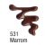 Tinta Dimensional Relevo Brilhante 35ml (Acrilex) Cor:Marrom 1