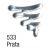 Tinta Dimensional Relevo Metalico 35ml (Acrilex) Cor:Prata 1