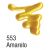 Tinta Dimensional Relevo Metalico 35ml (Acrilex) Cor:Amarelo 1