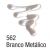 Tinta Dimensional Relevo Metalico 35ml (Acrilex) Cor:Branco 1