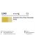 Tinta Óleo 20ml (Gato Preto) Cor:Amarelo Ocre Claro Dourado (1049 G1) 1