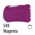 Tinta PVA Fosco 37ml (Acrilex) Cor:Magenta 1