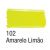 Tinta Tecido Fluorescente 37ml (Acrilex) Cor:Amarelo Limão 1