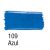 Tinta Tecido Fluorescente 37ml (Acrilex) Cor:Azul 1